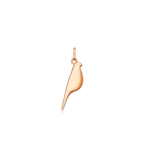 Pingente Filhotes Pássaro de Ouro Rosé 18k