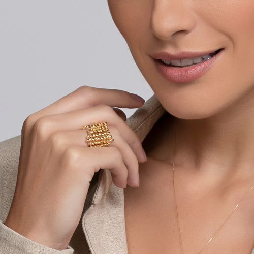 Anel Salt G de Ouro 18k