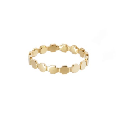Anel Allegro Cruz de Ouro 18k