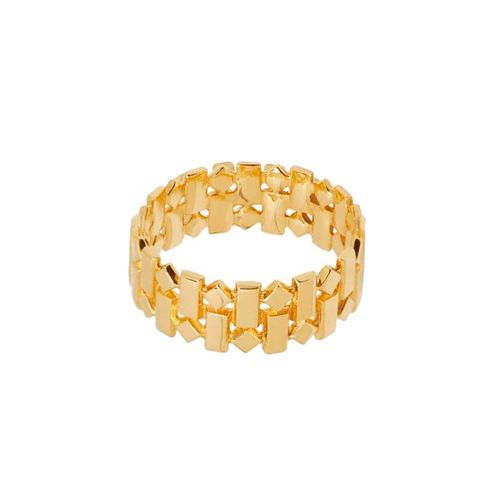 Anel Allegro Losangos de Ouro 18k