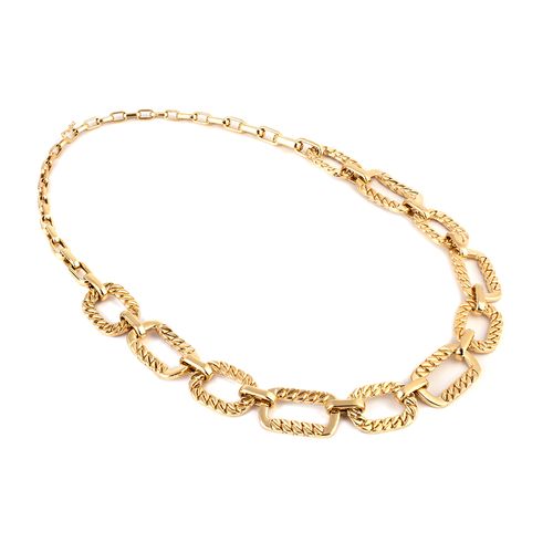 Colar Harmonia com Elos de Ouro 18k