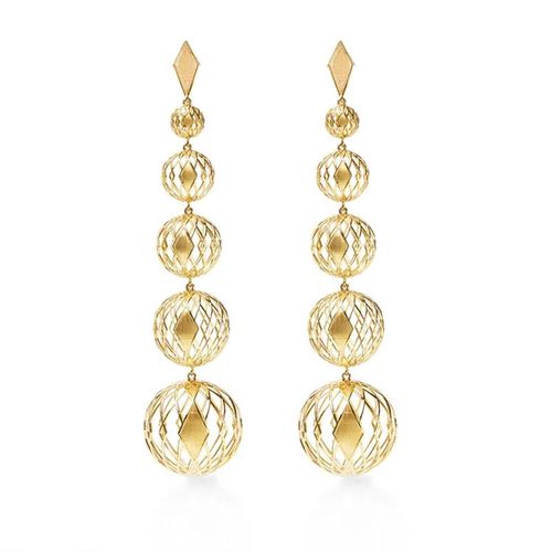 Brincos Celebrare G em Ouro 18k