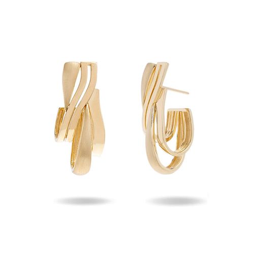 Brincos Touch G de Ouro 18k
