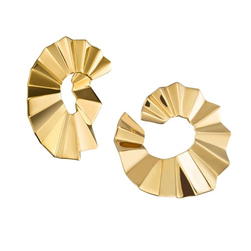 Brincos Fuan G em Ouro Amarelo 18k