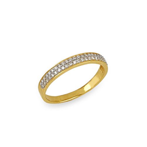 Anel Wish em Ouro Amarelo 18k com Diamantes