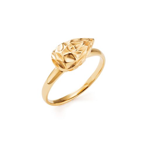 Anel Realize Gliss Gota P em Ouro Amarelo 18k
