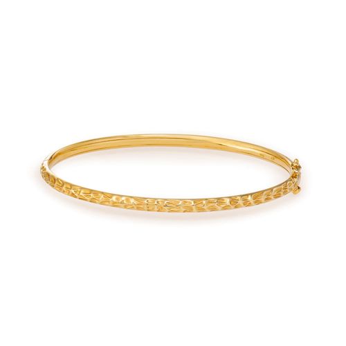 Bracelete Realize 3 mm em Ouro Amarelo 18k