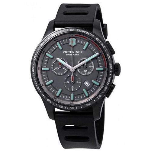 Relógio Victorinox Alliance Sport Chronograph Preto (Borracha)