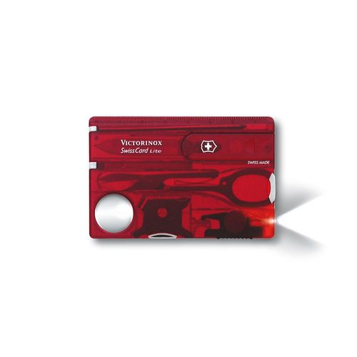 Canivete Victorinox Swiss Card Lite LED 13 Funções