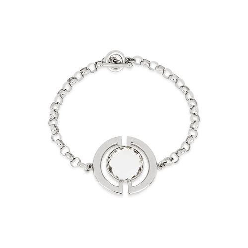 Pulseira Intense de Prata de Lei 925 com Cristal Branco – You by Maxior