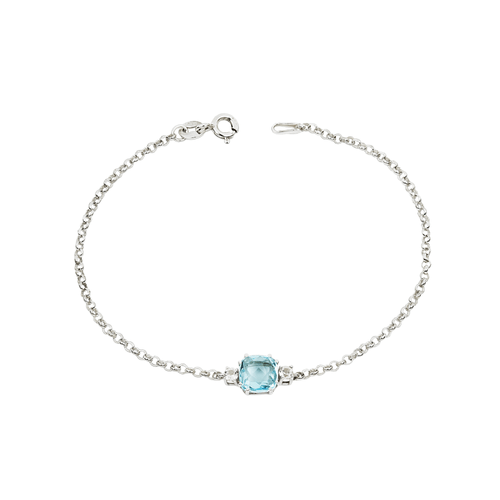 Pulseira Celeste P de Prata 925 com Topázios (You by Maxior)