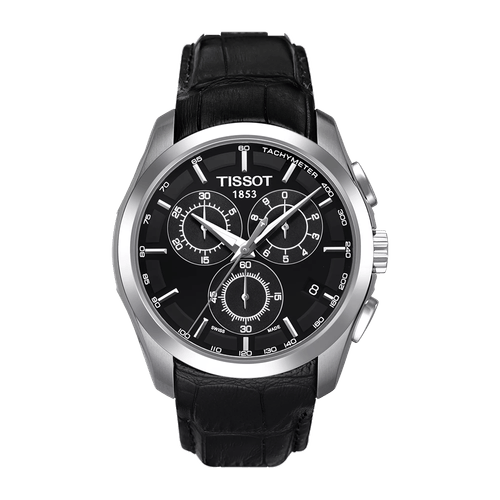 Relógio TISSOT COUTURIER CHRONOGRAPH  Preto - 41 mm