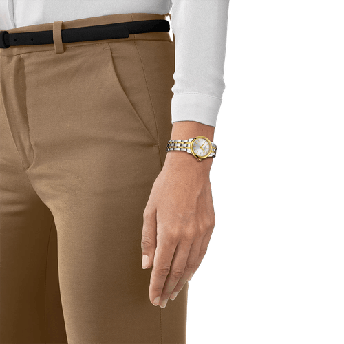 Relógio TISSOT CLASSIC DREAM LADY Detalhe Dourado 28mm