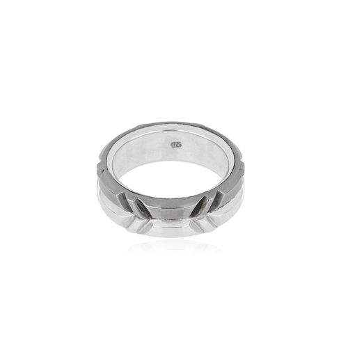 Anel Selva Masculino de Prata 925