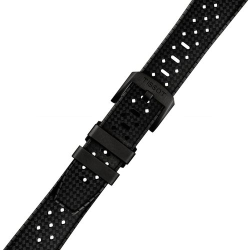 Pulseira de Borracha Preta Tissot (Encomenda)