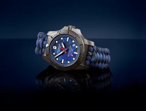 Relógio Victorinox Masculino I.N.O.X. Professional Diver Titanium Azul