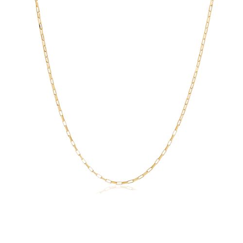 Corrente Veneziana Alongada de Ouro Amarelo 18k