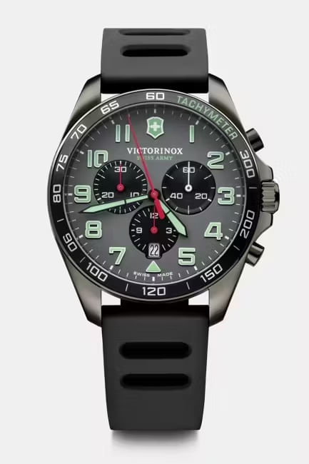 Relógio Victorinox Masculino FieldForce Sport Chronograph Cinza