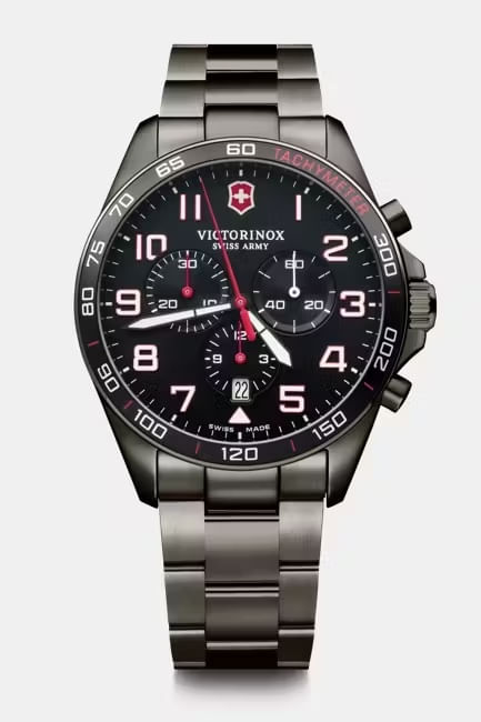 Relógio Victorinox Masculino FieldForce Sport Chronograph Preto