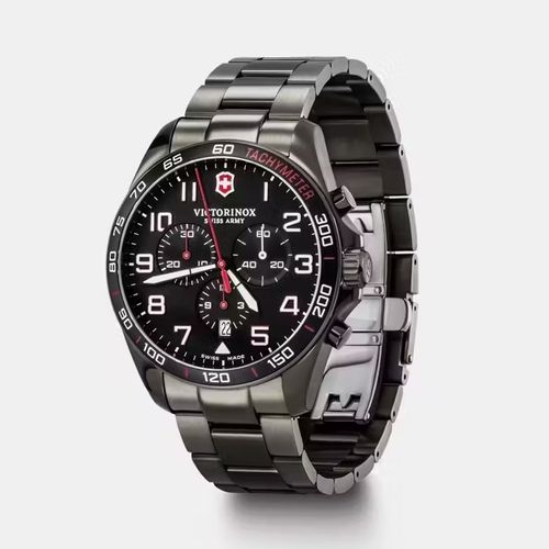 Relógio Victorinox Masculino FieldForce Sport Chronograph Preto