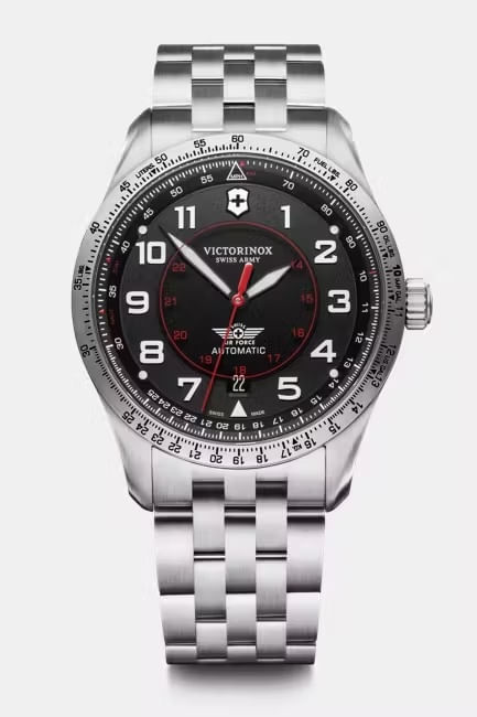 Relógio Victorinox Masculino Airboss Mechanical Preto
