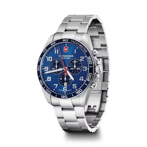 Relógio Victorinox Masculino Fieldforce Classic Chronograph Azul
