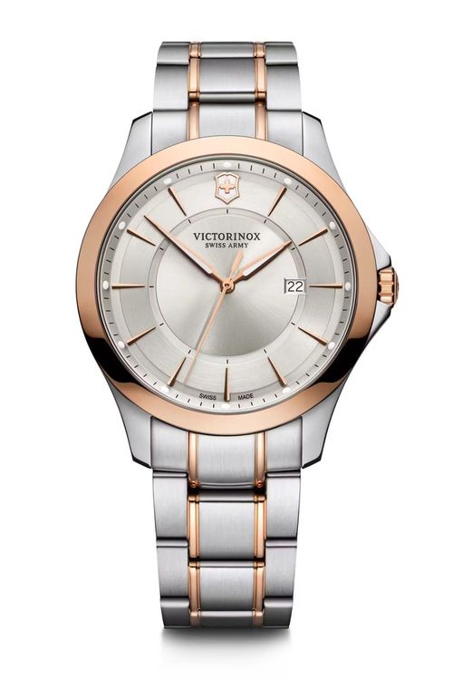 Relógio Victorinox Masculino Alliance Prata e Dourado