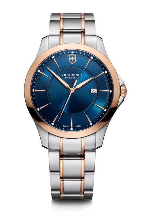 Relógio Victorinox Masculino Alliance Prata e Dourado