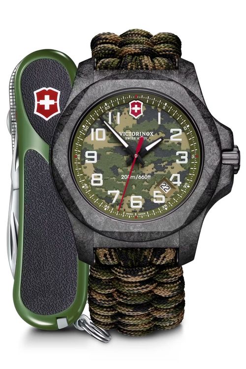 Relógio Victorinox Masculino I.N.O.X. Carbon Verde - Edição Limitada
