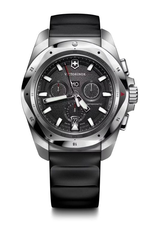 Relógio Victorinox Masculino I.N.O.X. Chrono Steel - Preto