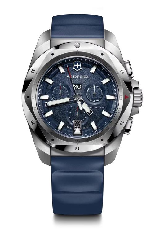 Relógio Victorinox Masculino I.N.O.X. Chrono Steel - Azul