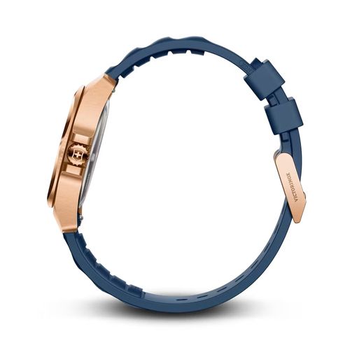 Relógio Victorinox Feminino I.N.O.X. Small Quartzo Rose Gold Azul