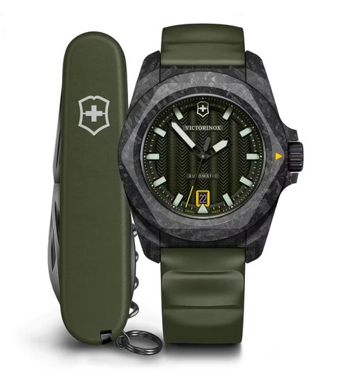 Relógio Victorinox Masculino I.N.O.X. Automático  Carbon Verde