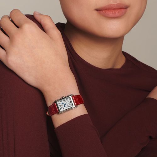 Encomenda - Relógio Longines Dolcevita Vermelho 21 x 32 mm