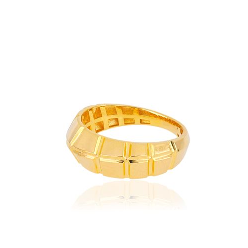 Anel Foliage P de Ouro Amarelo 18k