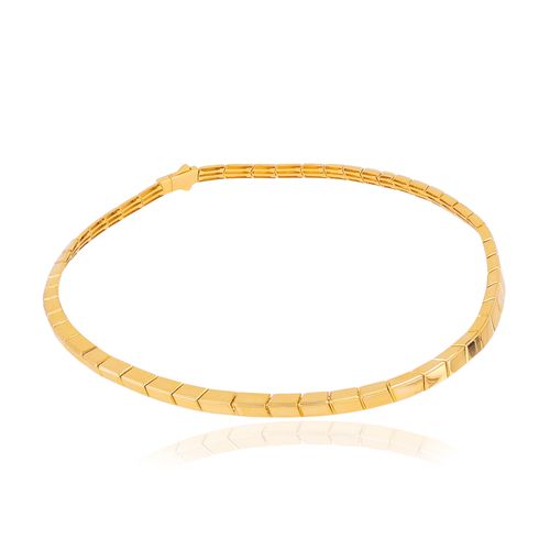Colar Foliage de Ouro Amarelo 18k