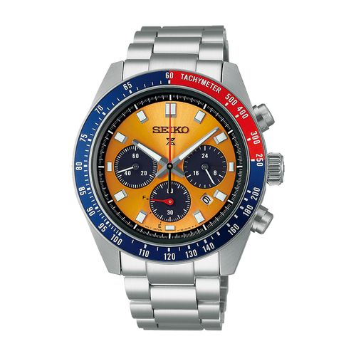 Relógio Seiko Prospex Speedtimer Masculino Dourado