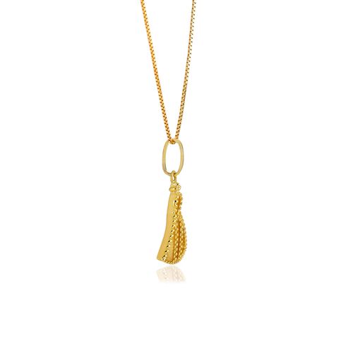 Pingente Nossa Senhora Aparecida de Ouro Amarelo 18k