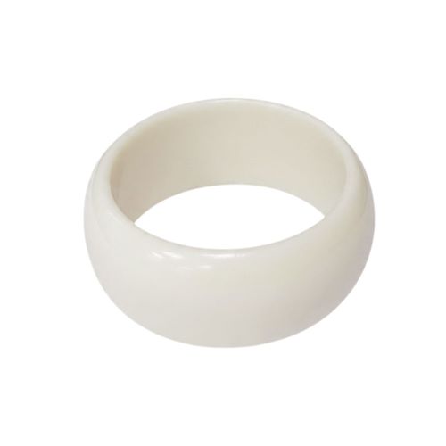 Bracelete de Acrílico Branco