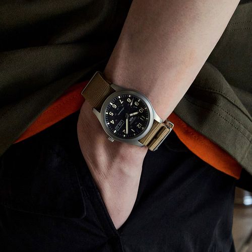 Relogio Seiko 5 Sports Field Masculino 39,4mm Preto