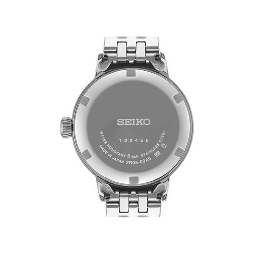 Relogio Seiko Presage Cocktail Time Feminino 30,3mm Cinza