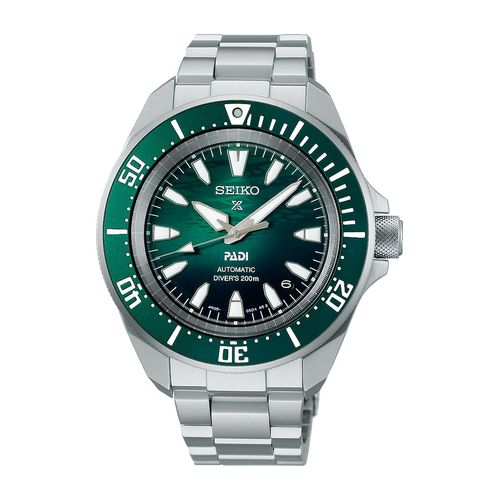 Relógio Seiko Prospex Samurai Shogu-rai Edição Especial  Masculino  41mm  Verde