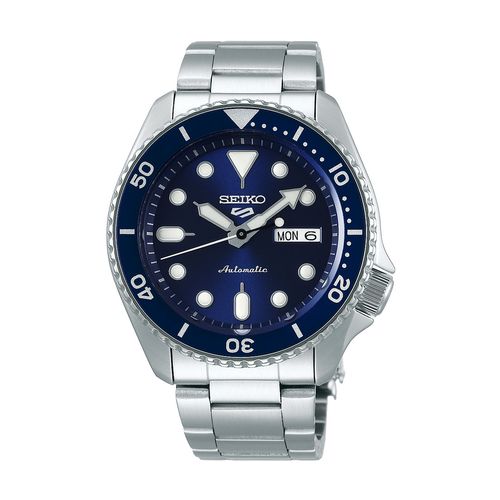 Relogio Seiko 5 Sports SKX Masculino 42,5mm Azul