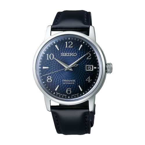 Relogio Seiko Presage Cocktail Time Masculino 38,5mm Azul