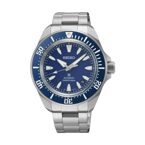 Relogio Seiko Prospex  Samurai Shogu-Rai Masculino  41,7 mm Azul